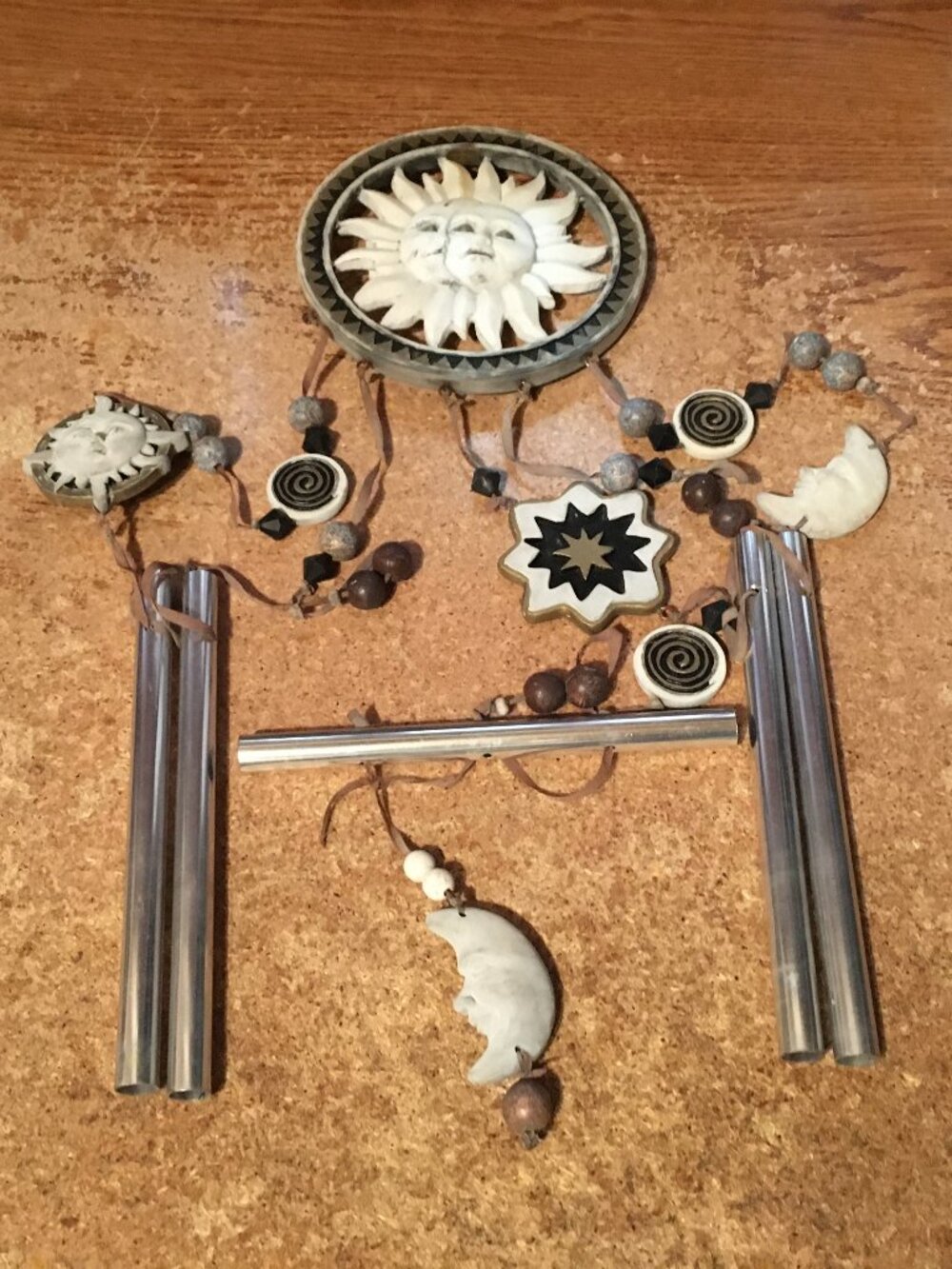 SUN AND MOON TWO FACE WIND CHIME